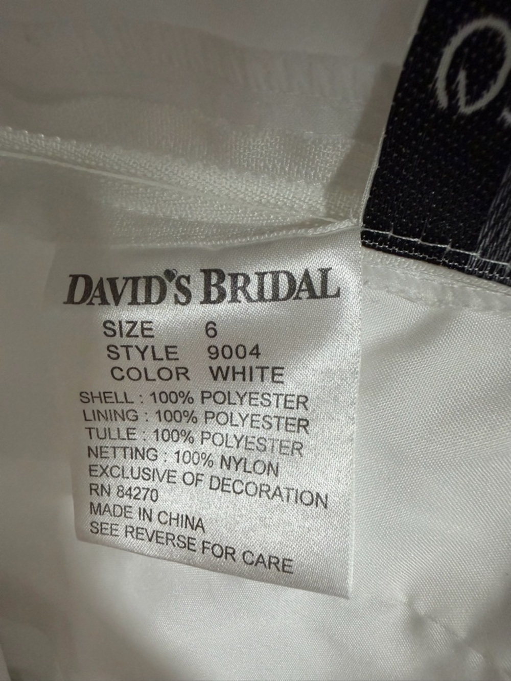 Oleg Cassini Ball Gown Wedding Dress - Picture 5 of 9